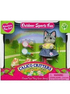 Calico Critters Outdoor Sports Fun New in Box